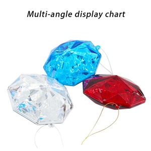 เครื่องประดับตกแต่งต้นคริสต์มาสทรง<span class=keywords><strong>เพชร</strong></span>แปดเหลี่ยมอะคริลิคหลาก<span class=keywords><strong>สี</strong></span>แบบขายส่ง สำหรับตกแต่งบ้าน - Product Image 4