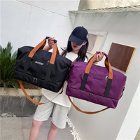 Sac de voyage personnalisé MKW2101 avec logo pour les voyages d'affaires, les séances d'entraînement, le yoga, les sacs de fitness unisexes, sac de sport avec compartiment pour chaussures