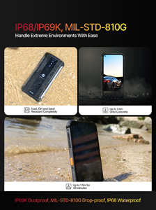 สมาร์ทโฟนทนทาน Hot 4G 128GB IP68 รองรับ NFC รุ่นใหม่ Android กันน้ำ LTE สำหรับอุตสาหกรรม ความจุเยอะ Phonemax P1 มือถือรุ่นใหม่ - Product Image 3