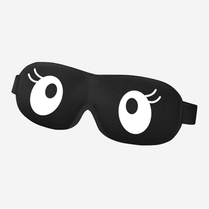 Phim Hoạt Hình Mặt Nạ Ngủ, <span class=keywords><strong>3D</strong></span> đường viền mắt bao gồm, phần còn lại sâu ánh sáng ngăn chặn Mặt nạ mắt với điều chỉnh băng đàn hồi cho bên tà vẹt - Product Image 2