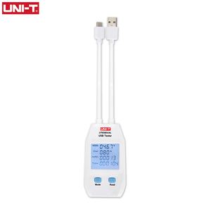 Voltímetro <span class=keywords><strong>Digital</strong></span> UNI-T <span class=keywords><strong>USB</strong></span> UT658, amperímetro de corriente de voltaje, medidor de capacidad para teléfono móvil y tableta - Product Image 6