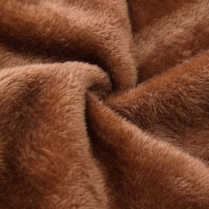 Châle en fausse fourrure pour femme, long poncho uni sans manches avec bordure en peluche, châle chaud d'hiver pour le bureau, les sorties nocturnes et les voyages - Product Image 6