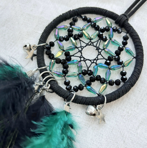 Plume de paon <span class=keywords><strong>voiture</strong></span> rétroviseur pendentif coloré <span class=keywords><strong>attrape</strong></span>-rêves décor plume artisanat gros <span class=keywords><strong>attrape</strong></span>-rêves - Product Image 3