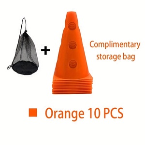 Coni da allenamento per calcio, pallacanestro, pattinaggio a rotelle, esercizi con barriere <span class=keywords><strong>e</strong></span> ostacoli - Product Image 4