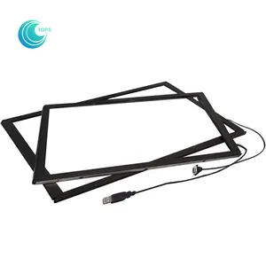 Multi Ir Bingkai Layar Sentuh Panel 27 32 42 47 55 65 75 84 Inch Ir Touch Frame Kit dengan USB