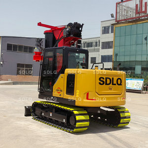 Mesin Bor Putar SDLQ LQR-75S Sany Chassis yang Dimodifikasi, Peralatan Hidrolik Penanam Tiang Pancang 15m, Mesin Penanam Tiang Pancang Mini Soilmec - Product Image 5