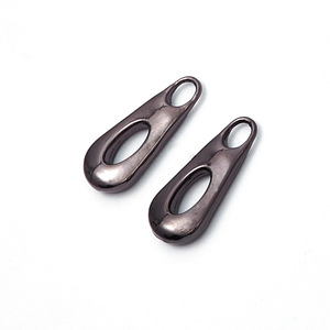 Figure Eight Pull Tabs Zinc Alloy No 3 Water Droplet Shape Multi Purpose Home Use DIY <b>Bag</b> <b>Accessories</b> - Product Image 3