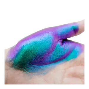 Cosmetische Zeemeermin Kameleon Pigment Duochrome Aangepaste Prive Logo Super Kameleon Poeder