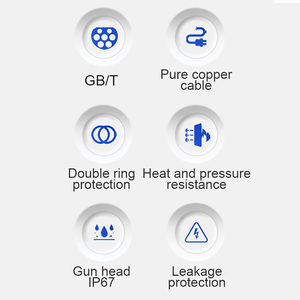 Nouveaux produits 2024, câble de chargeur de voiture électrique 220V 16A IP67, prise de chargeur EV GBT pour la recharge domestique de véhicules électriques - Product Image 3