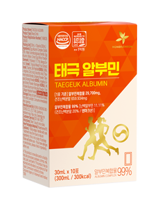 Complément alimentaire Taegeuk Albumin Pouch Drink : Sachet riche en protéines, nutrition liquide pratique pour les modes de vie actifs - Product Image 2