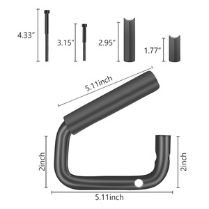 Poignée avant de voiture en alliage d'aluminium pour Jeep Wrangler JK 07-18, poignée modifiée A B - Product Image 4