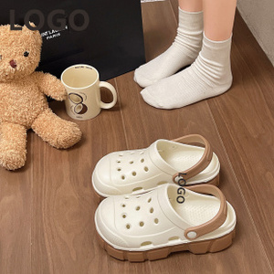 Bricolage sabots chaussures pour femmes en plein air décontracté dames pantoufles plate-forme talons maison pantoufles infirmière chaussures multicolore sabots - Product Image 4