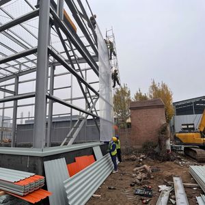 Construcción Rápida de Estructuras de Acero Prefabricadas para Proyectos de Fábricas Agrícolas, Talleres y Almacenes en África - Product Image 6