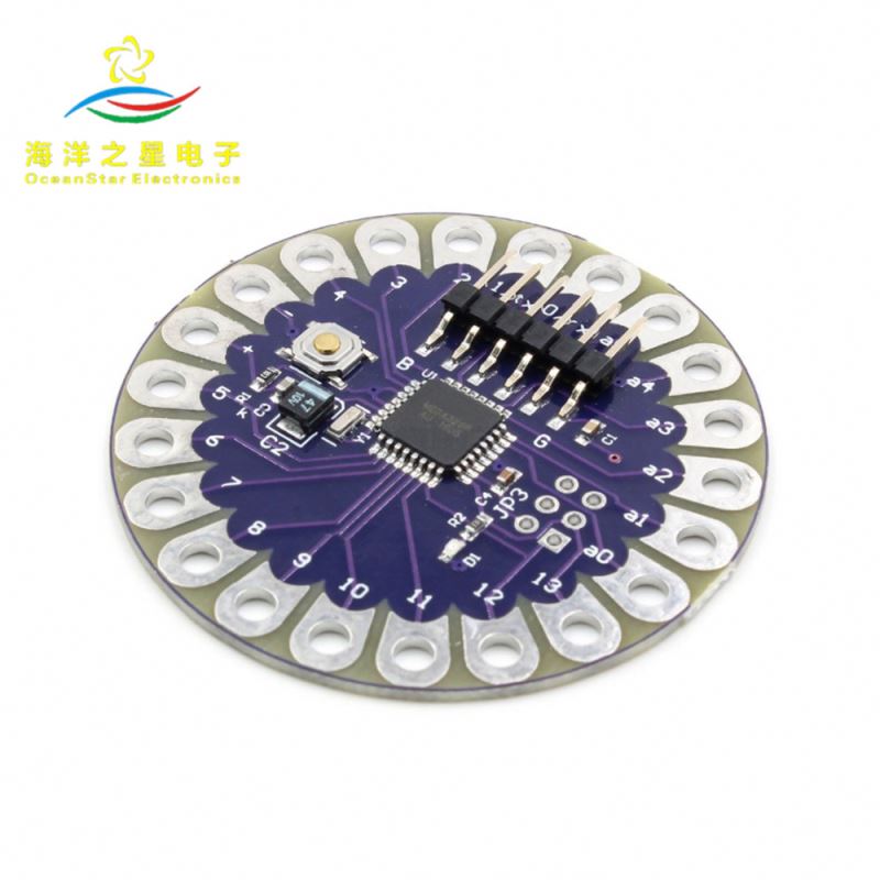 Новый и оригинальный lilypad 328 материнская плата DC 3,3 V Wi-Fi Atmel Atmega328V-20PU микроконтроллер
