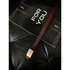 Ceinture pour femme Fiori avec boucle carrée en alliage, style décontracté, ceinture en cuir PU pour un usage quotidien - Product Image 1