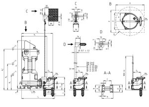 ปั๊ม <span class=keywords><strong>KSB</strong></span> Amarex CN ปั๊มจุ่มแบบเหล็กหล่อขั้นตอนเดียวพร้อมใบมีดตัด ติดตั้งแบบเคลื่อนที่ได้โดยตรง - Product Image 6