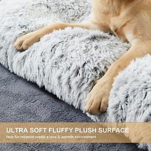 <span class=keywords><strong>Matelas</strong></span> pour <span class=keywords><strong>chien</strong></span> et chat en peluche épaisse et chaude pour l'hiver, lavable, grand canapé-lit pour <span class=keywords><strong>chien</strong></span> et chat, coussin doux pour dormir, fournitures pour animaux de compagnie - Product Image 2
