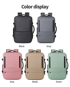 Nuovo Zaino Casual da Uomo alla Moda, Grande Capacità, Leggero, per Scuola, Laptop, Viaggi d'Affari - Product Image 2