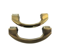 HM001 Accesorios Funerarios, Asas Metálicas para Ataúd Estilo Europeo, Material de Hierro, Herrajes para Ataúd HM001, Opciones de Color Personalizadas