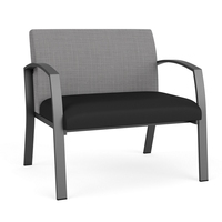 Chaise longue de cadre en métal bariatrique de vinyle de soins de santé