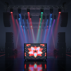Pantalla LED Interactiva para Bar, Mesa de DJ Metálica, Pantalla P1.86 P2.5 P2.604, Video Wall a Todo Color, Resistente al Agua, Portátil para Fiestas - Product Image 6