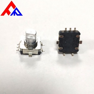 Venta al por mayor: Codificador de interruptor de botón SMT PEC11 giratorio 360 grados, tipo incremental con mango corto, DC5V, 11.8mm, montaje enchufable - Product Image 2