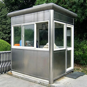 Caseta de Seguridad Portátil Prefabricada de Acero Inoxidable, Impermeable, para Exteriores, para Uso en Patios y Oficinas - Product Image 1
