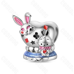 Hot Fine Jewelry Pendentif Charme Lion King Charme De Luxe pour la Fabrication de Bijoux Sacs Designer Charme Bracelet pour Femmes Acier Inoxydable - Product Image 6