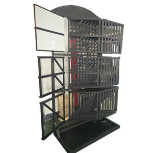 Estante de exhibición de azulejos de cerámica deslizante de metal ecológico para exhibición de sala de exposición de azulejos - Product Image 1