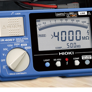 Megóhmetro Digital Hioki IR4056-20 - OEM Disponible, Seguridad CAT III 600V, 1 Año de Garantía - Product Image 1