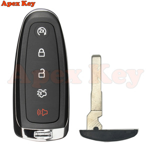 เคสกุญแจรถรีโมตสำหรับ Ford Explorer EDGE Escape Taurus 2011 2013 2014ปลอกกุญแจรถอัจฉริยะ5ปุ่ม - Product Image 1