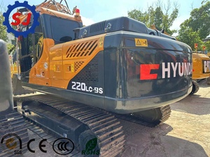 รถขุดไฮดรอลิกมือสอง HYUNDAI 220LC-9S ของแท้จากญี่ปุ่น สำหรับโครงการขนาดใหญ่ พร้อมส่งออก - Product Image 4