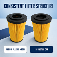 Filter Oli MF4002P10NBP01, Elemen Pengganti Industri untuk Filtrasi Oli Peralatan