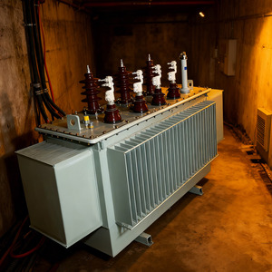 50KVA 100KVA 150KVA 200KVA 250KVA 300KVA 400KVA 450KVA 500KVA หม้อแปลงไฟฟ้าแบบจุ่มน้ำมันทองแดงบริสุทธิ์แบบสามเฟสและเฟสเดียว S11 - Product Image 1