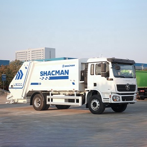 Nén rác xe tải giá <span class=keywords><strong>compactor</strong></span> xe tải rửa shacman L3000 4*2 210hp Euro 2 16m ³ Trắng - Product Image 1