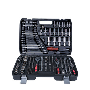 Bộ 216pcs trong 1 cơ khí và ô tô sửa chữa kết hợp ổ cắm Ratchet cờ lê với xe công cụ hàng loạt đầu nhanh chóng kết nối rod - Product Image 1