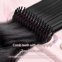Brosse à cheveux multifonctionnelle MESKY, petite, sans fil, rechargeable par USB, avec batterie