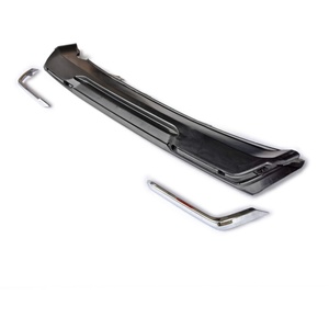 Welta Nouveau séparateur de pare-chocs arrière avec attelage de remorquage en plastique ABS+PP noir, fixation par boulons, ajustement parfait pour HR-V VEZEL XR-V 2021-2025 - Product Image 4