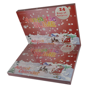 Kit <span class=keywords><strong>de</strong></span> slime pour enfants avec <span class=keywords><strong>calendrier</strong></span> <span class=keywords><strong>de</strong></span> <span class=keywords><strong>l</strong></span>'<span class=keywords><strong>avent</strong></span>, boîte cadeau pour jeunes créatifs - Product Image 1