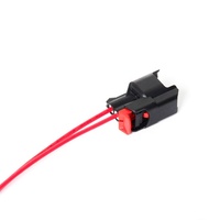 34062-0028 MX150 Konektor Sensor Mobil 2 Pin Betina Hitam Tertutup untuk Kabel Harness