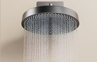 WEIHAO Système de douche à effet pluie moderne chromé Ensembles complets de douches à main à haute pression pour salle de bain Boîte en laiton à économie d'eau