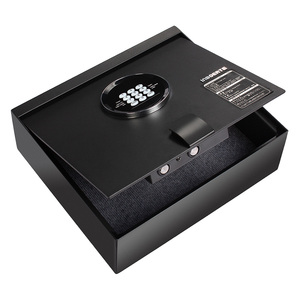 Caja de Seguridad negra Digital <span class=keywords><strong>para</strong></span> uso doméstico, caja de seguridad de hierro y acero, caja de seguridad <span class=keywords><strong>para</strong></span> ahorro - Product Image 2
