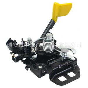Ford <b>Engine</b> <b>Hood</b> Latch FR3Z-16700-B FR3Z-16700-A For Mustang 2015-2017 Replacement Part Steel Black - Product Image 1