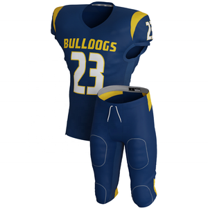 Amerikaans voetbaltenue en uniform sublimatiekleding voor voetballers - Product Image 5