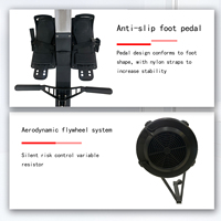 Comercial Air Rower Uso en el hogar Cardio Training Gym Equipment para ejercicio aeróbico y ejercicio de Remo