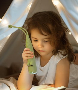 Vui Vẻ Động Vật Thiết Kế USB-C Có Thể Sạc Lại Trẻ Em Đèn Pin Cá Sấu Chó Unicorn Sư Tử Cá Mập Silicone <span class=keywords><strong>LED</strong></span> Đèn Pin Cho Trẻ Em - Product Image 6