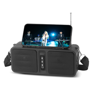 <span class=keywords><strong>808</strong></span> năng lượng mặt trời năng lượng LED Đèn mini Loa không dây di động Stander USB TF FM Đài phát thanh stereo woofer Bass BT loa hoạt động - Product Image 4