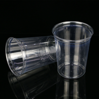 Logo personnalisé 16 20 24 32 Oz Conteneur de charcuterie jetable pour les aliments Emballage en plastique transparent PP PET Dessert Deli Cup avec couvercles