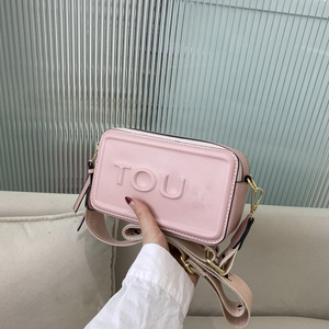 Nuevo estilo, bolsa de cámara de color sólido personalizada, bolsa de mensajero de mano simple a la moda para mujer - Product Image 6