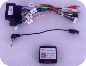 Câble adaptateur de faisceau de câblage autoradio pour VW Volkswagen Amarok Caddy <span class=keywords><strong>Sharan</strong></span> Transporter New Beetle Polo EOS Scirocco - Product Image 4